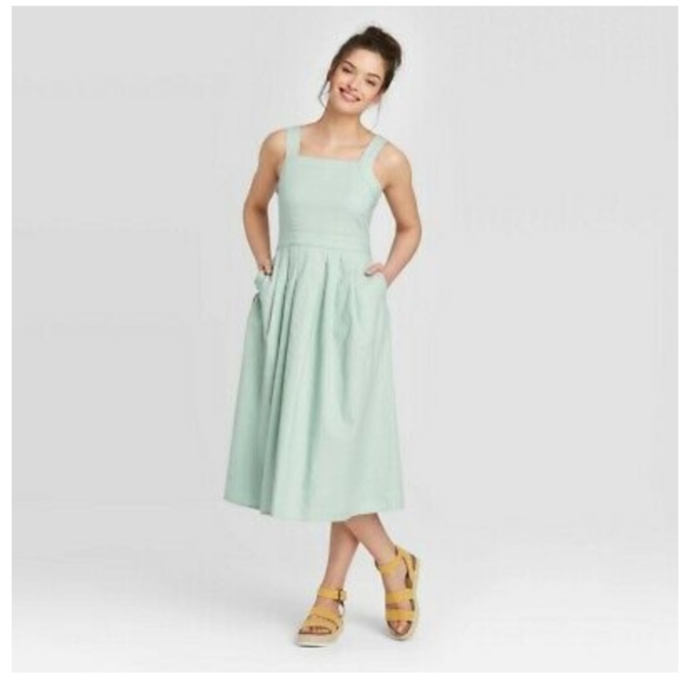 Nwt Universal Thread Mint Sleeveless Sundress Sz 2 - image 1